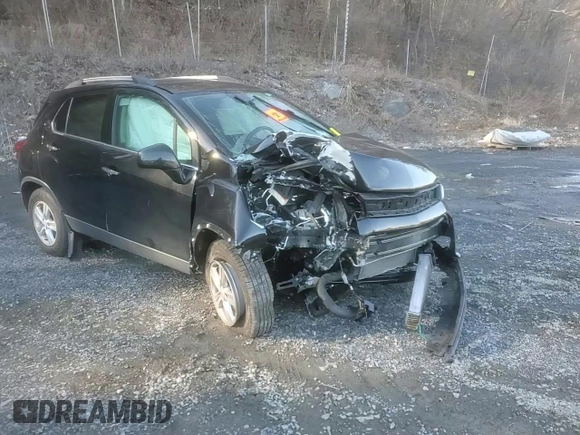 2017 Chevrolet Trax LT with VIN 3GNCJPSB2HL255448, listed as a Copart auction lot 49260535 with 52,496 mi miles and Salvage Title. Bid and sale history available at carsss.com. Image 14.