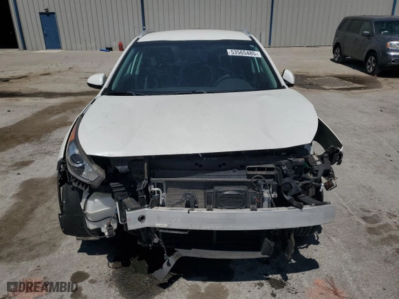 2017 Kia Niro LX with VIN KNDCB3LC0H5040348, listed as a Copart auction lot 53565485 with 30,449 mi miles and Salvage Title. Bid and sale history available at carsss.com. Image 5.