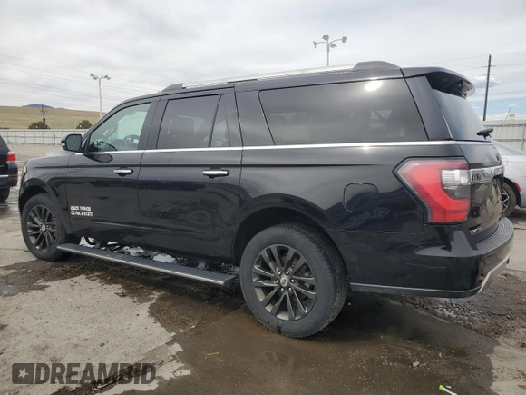 2019 Ford Expedition Max Limited z VIN 1FMJK2ATXKEA43801, wystawiony jako Copart lot #47984725 z przebiegiem 102 625 mil mil oraz Szkody całkowita. Historia ofert i sprzedaży dostępna na DreamBid. Obrazek 2.