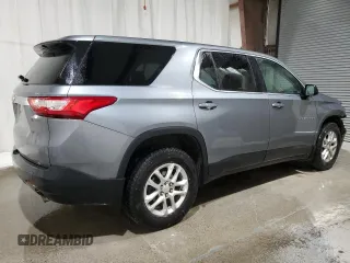 2020 Chevrolet Traverse LS with VIN 1GNEVFKW4LJ267174, listed as a Copart auction lot 53583505 with 71,416 mi miles and Salvage title. Bid and sale history available at DreamBid. Image 3.