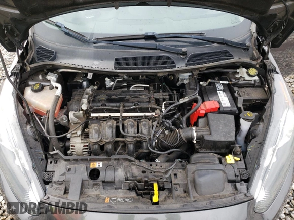 2017 Ford Fiesta SE with VIN 3FADP4EJ5HM167667, listed as a Copart auction lot 48505885 with 37,263 mi miles and Salvage Title. Bid and sale history available at carsss.com. Image 11.