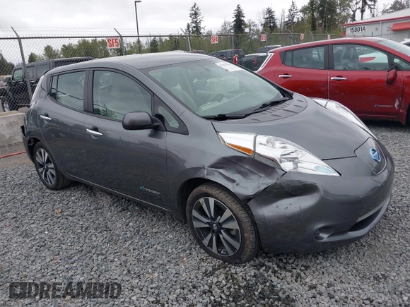 2017 Nissan LEAF SV with VIN 1N4BZ0CP7HC307107, listed as a IAAI auction lot 42131293 with 48,067 mi miles and . Bid and sale history available at DreamBid. Image 1.