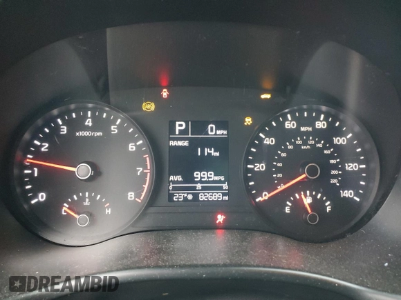 2020 Kia Rio S with VIN 3KPA24AD6LE294023, listed as a Copart auction lot 88007915 with 82,689 mi miles and Salvage Title. Bid and sale history available at carsss.com. Image 9.
