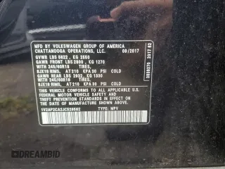 2018 Volkswagen Atlas S с VIN 1V2AP2CA2JC529562, выставлен на аукционе Copart как лот 63942695 с пробегом 122 592 миль миль и Чистый • Clean title. История ставок и продаж доступна на DreamBid. Изображение 13.