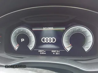 2019 Audi A6 Premium Plus with VIN WAUE8AF23KN119855, listed as a IAAI auction lot 41552717 with 43,677 mi miles. Bid and sale history available at carsss.com. Image 7.