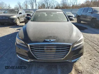 2018 Genesis G80 3.8L with VIN KMHGN4JEXJU250000, listed as a Copart auction lot 79301174 with 74,636 mi miles and Salvage Title. Bid and sale history available at carsss.com. Image 5.