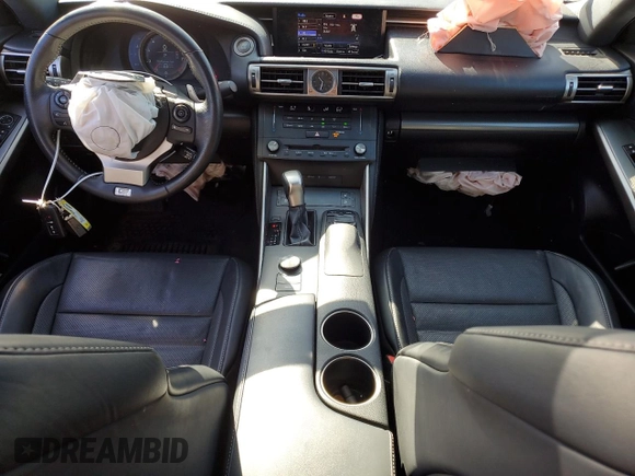 2015 Lexus IS 250 with VIN JTHCF1D22F5020807, listed as a Copart auction lot 48802575 with 106,707 mi miles and Salvage Title. Bid and sale history available at DreamBid. Image 8.