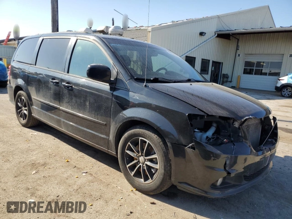 2017 Dodge Grand Caravan GT with VIN 2C4RDGEG3HR674431, listed as a Copart auction lot 51899355 with 153,120 mi miles and Non Repairable. Bid and sale history available at DreamBid. Image 4.