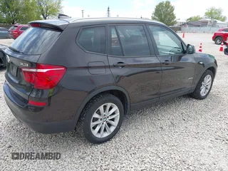 2015 BMW X3 xDrive28i with VIN 5UXWX9C57F0D61270, listed as a IAAI auction lot 42254938 with 185,550 mi miles and . Bid and sale history available at DreamBid. Image 4.