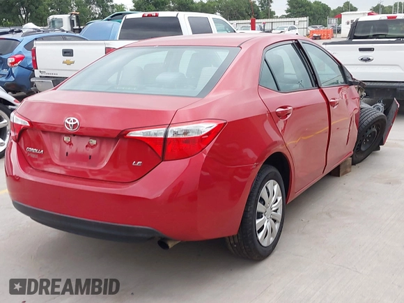 2015 Toyota Corolla L z VIN 5YFBURHEXFP261720, wystawiony jako IAAI lot #42055728 z przebiegiem 171 378 mil mil oraz . Historia ofert i sprzedaży dostępna na DreamBid. Obrazek 4.
