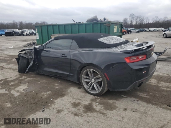 2017 Chevrolet Camaro 1LT with VIN 1G1FB3DS6H0122917, listed as a Copart auction lot 48069435 with 69,021 mi miles and Salvage Title. Bid and sale history available at carsss.com. Image 2.