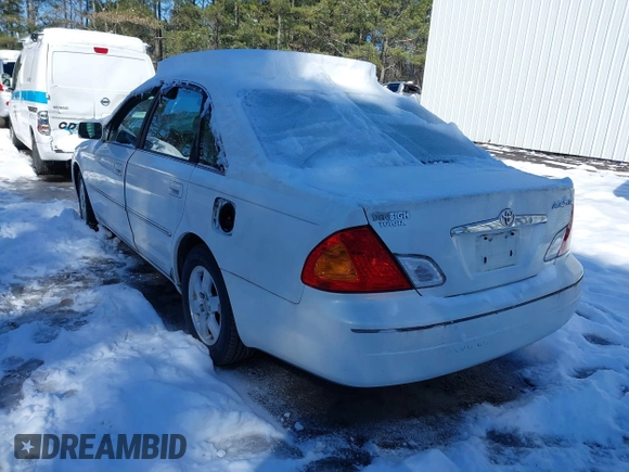 2001 Toyota Avalon XL z VIN 4T1BF28B31U159772, wystawiony jako IAAI lot #41622587 z przebiegiem 175 456 mil mil oraz . Historia ofert i sprzedaży dostępna na DreamBid. Obrazek 3.