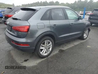 2018 Audi Q3 Premium with VIN WA1ECCFS3JR019141, listed as a Copart auction lot 57819205 with 63,200 mi miles and Salvage title. Bid and sale history available at DreamBid. Image 3.