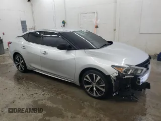 2016 Nissan Maxima SL with VIN 1N4AA6AP6GC446653, listed as a Copart auction lot 46621645 with 124,538 mi miles and Salvage Title. Bid and sale history available at DreamBid. Image 4.