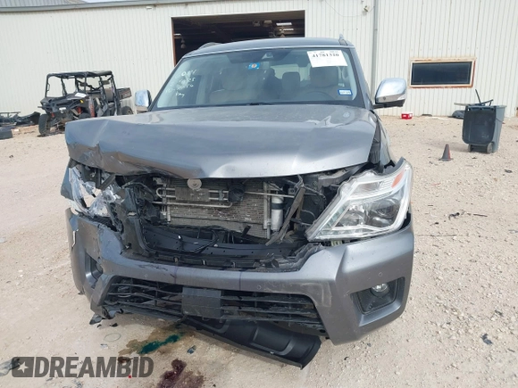 2020 Nissan Armada SL with VIN JN8AY2ND0L9106084, listed as a IAAI auction lot 41781320 with 72,131 mi miles. Bid and sale history available at carsss.com. Image 13.