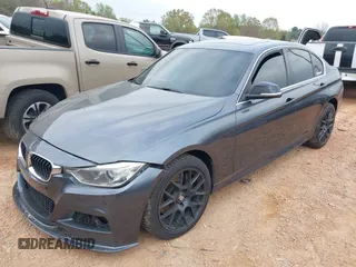 2015 BMW 3 Series 335i xDrive with VIN WBA3B9G56FNR94448, listed as a IAAI auction lot 41948101 with 134,414 mi miles and . Bid and sale history available at carsss.com. Image 2.