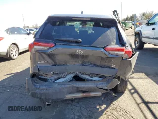2023 Toyota RAV4 LE with VIN 2T3F1RFV3PW375949, listed as a Copart auction lot 47062865 with 14,267 mi miles and Salvage Title. Bid and sale history available at carsss.com. Image 6.