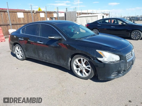 2014 Nissan Maxima SV with VIN 1N4AA5AP0EC453850, listed as a IAAI auction lot 41881210 with Not Provided miles and . Bid and sale history available at DreamBid. Image 1.