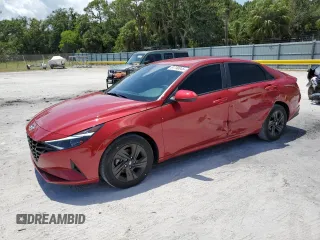 2023 Hyundai Elantra SEL with VIN KMHLM4AGXPU521343, listed as a Copart auction lot 61740045 with 16,604 mi miles and Salvage title. Bid and sale history available at DreamBid. Image 1.