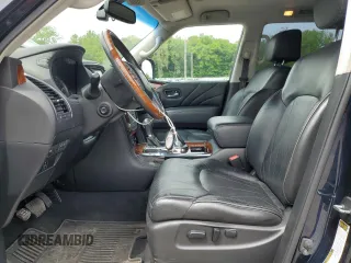2016 Infiniti QX80 with VIN JN8AZ2NC7G9401032, listed as a Copart auction lot 58068015 with 159,842 mi miles and Salvage title. Bid and sale history available at DreamBid. Image 7.