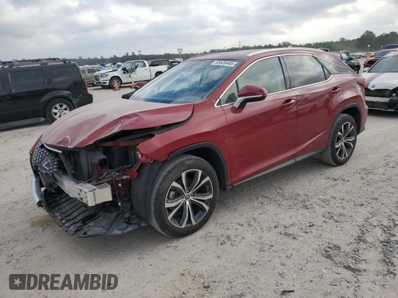2020 Lexus RX with VIN 2T2HZMAA8LC158471, listed as a Copart auction lot 53528445 with 10,983 mi miles and Clean Title. Bid and sale history available at carsss.com. Image 1.