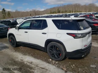 2018 Chevrolet Traverse Premier with VIN 1GNEVJKW6JJ162281, listed as a Copart auction lot 45654945 with 92,438 mi miles and Salvage Title. Bid and sale history available at carsss.com. Image 2.
