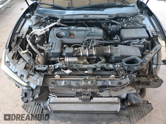 2022 Acura TLX Technology with VIN 19UUB5F49NA001833, listed as a Copart auction lot 57454905 with 15,304 mi miles and Salvage title. Bid and sale history available at DreamBid. Image 11.
