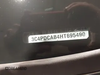 2017 Dodge Journey SE z VIN 3C4PDCAB4HT695490, wystawiony jako IAAI lot #41301719 z przebiegiem 103 642 mil mil oraz . Historia ofert i sprzedaży dostępna na DreamBid. Obrazek 9.