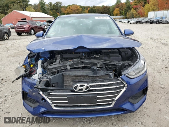 2022 Hyundai Accent SEL with VIN 3KPC24A66NE158763, listed as a Copart auction lot 72641223 with 30,317 mi miles. Bid and sale history available at carsss.com. Image 5.