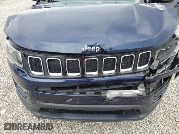 2018 Jeep Compass Latitude z VIN 3C4NJCBB1JT240505, wystawiony jako Copart lot #44365215 z przebiegiem 102 798 mil mil oraz Szkoda całkowita • Salvage title. Historia ofert i sprzedaży dostępna na DreamBid. Obrazek 13.
