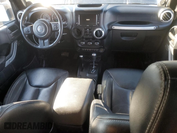 2014 Jeep Wrangler Unlimited Sahara with VIN 1C4HJWEG4EL283100, listed as a Copart auction lot 48350035 with 108,635 mi miles and Non repairable. Bid and sale history available at DreamBid. Image 8.