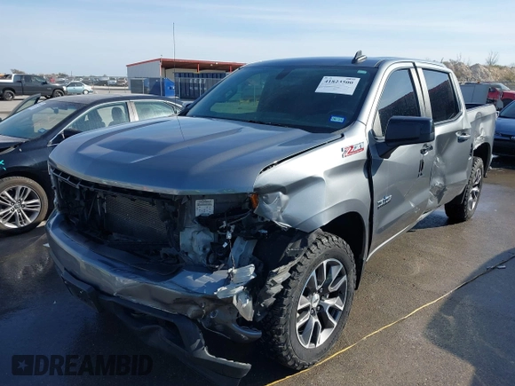 2021 Chevrolet Silverado 1500 RST with VIN 3GCUYEED1MG310291, listed as a IAAI auction lot 41823500 with 91,126 mi miles. Bid and sale history available at carsss.com. Image 2.