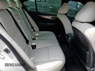 2020 Infiniti Q50 Red Sport 400 with VIN JN1FV7AR1LM660114, listed as a Copart auction lot 55658965 with 28,318 mi miles and Salvage title. Bid and sale history available at DreamBid. Image 10.
