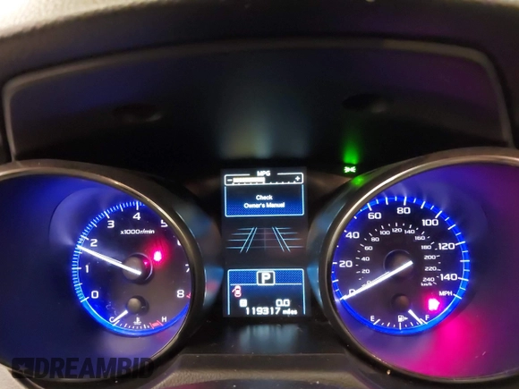 2017 Subaru Outback Premium with VIN 4S4BSAFCXH3225669, listed as a IAAI auction lot 41838321 with 119,317 mi miles and . Bid and sale history available at DreamBid. Image 7.