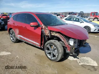 2024 Acura RDX w/Advance Package with VIN 5J8TC2H77RL016632, listed as a Copart auction lot 46135405 with 7,253 mi miles and Clean Title. Bid and sale history available at carsss.com. Image 4.