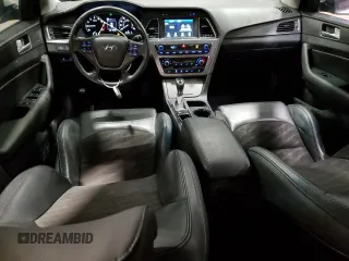 2017 Hyundai Sonata Sport with VIN 5NPE34AF0HH554046, listed as a Copart auction lot 52889635 with 104,942 mi miles and Clean Title. Bid and sale history available at carsss.com. Image 8.