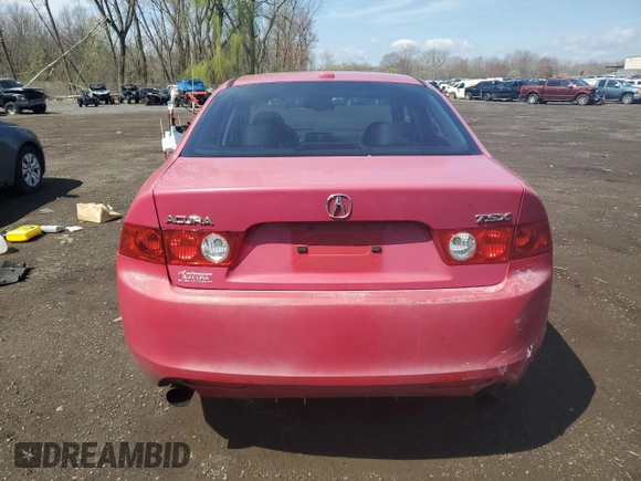 2005 Acura TSX with VIN JH4CL95875C009094, listed as a Copart auction lot 51831275 with 457,570 mi miles and Clean Title. Bid and sale history available at carsss.com. Image 6.