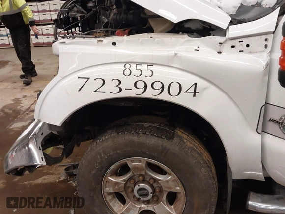 2015 Ford F-250 Lariat with VIN 1FT7W2BT2FEB23987, listed as a IAAI auction lot 41538076 with 297,010 mi miles and . Bid and sale history available at DreamBid. Image 19.