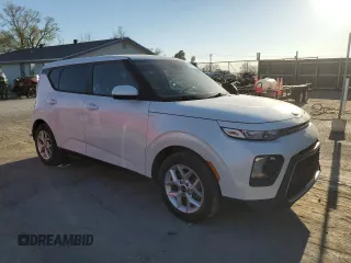 2020 Kia Soul S with VIN KNDJ23AUXL7057528, listed as a Copart auction lot 50912615 with 85,037 mi miles and Salvage Title. Bid and sale history available at carsss.com. Image 4.