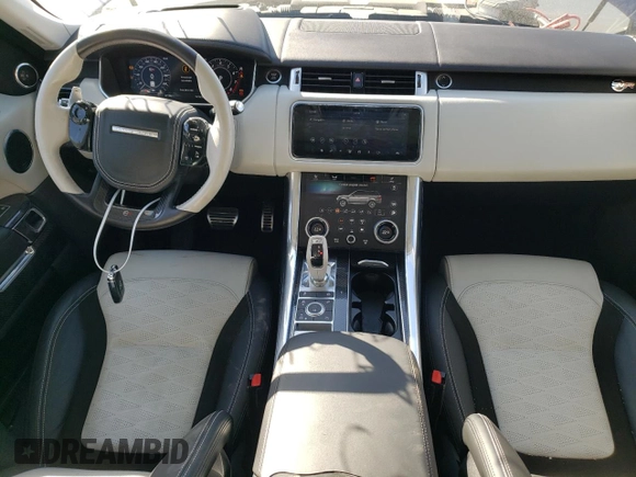 2019 Land Rover Range Rover Sport SVR with VIN SALWZ2SE9KA860425, listed as a Copart auction lot 74152184 with 71,780 mi miles and Salvage Title. Bid and sale history available at DreamBid. Image 8.