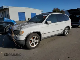 2001 BMW X5 3.0i with VIN WBAFA535X1LM66026, listed as a Copart auction lot 41907215 with 0 mi miles and Clean Title. Bid and sale history available at carsss.com. Image 1.