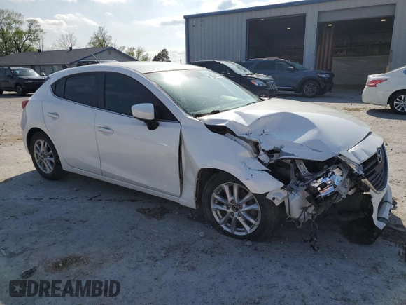 2016 Mazda 3 i Sport with VIN JM1BM1K79G1347750, listed as a Copart auction lot 51409685 with 111,458 mi miles and Salvage Title. Bid and sale history available at DreamBid. Image 4.