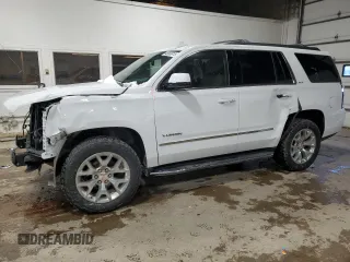 2020 GMC Yukon SLT with VIN 1GKS2BKC5LR274997, listed as a Copart auction lot 45880815 with 60,834 mi miles and Salvage Title. Bid and sale history available at carsss.com. Image 1.