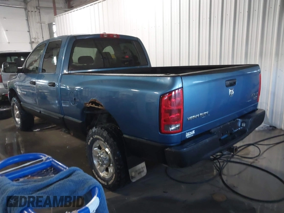 2006 Dodge 2500 SLT with VIN 1D7KS28C96J237592, listed as a IAAI auction lot 41389425 with 277,282 mi miles and . Bid and sale history available at DreamBid. Image 3.