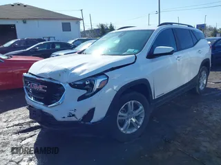 2021 GMC Terrain SLE with VIN 3GKALTEV9ML383306, listed as a IAAI auction lot 41822933 with 28,979 mi miles and . Bid and sale history available at carsss.com. Image 17.