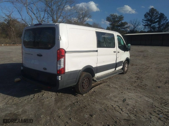 2019 Ford Transit Van with VIN 1FTYR1YM2KKB52357, listed as a IAAI auction lot 41229857 with 308,052 mi miles. Bid and sale history available at carsss.com. Image 4.