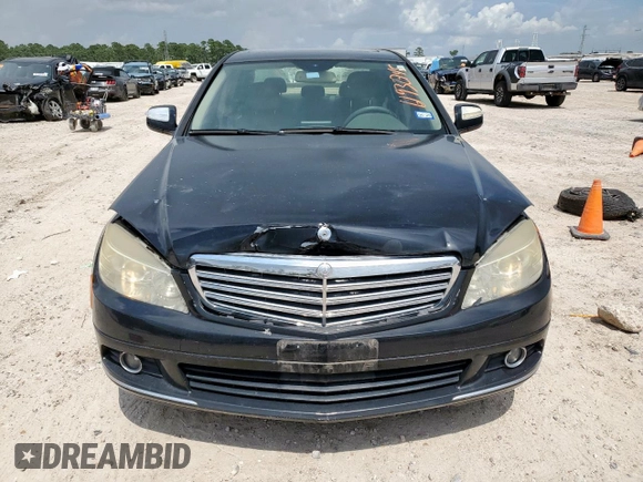 2009 Mercedes-Benz C 300 Sport with VIN WDDGF54X79F266942, listed as a Copart auction lot 61932745 with 190,447 mi miles and Salvage title. Bid and sale history available at DreamBid. Image 5.
