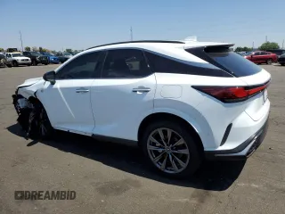 2024 Lexus RX with VIN 2T2BAMCAXRC048542, listed as a Copart auction lot 64853794 with 747 mi miles and Salvage Title. Bid and sale history available at carsss.com. Image 2.