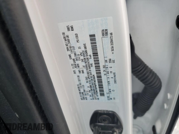 2023 Ford F-150 XL с VIN 1FTEW1EP8PFA03624, выставлен на аукционе Copart как лот 49273815 с пробегом 35 218 миль миль и Списание • Salvage title. История ставок и продаж доступна на DreamBid. Изображение 12.