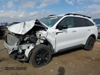 2023 Kia Sorento X-Line S with VIN 5XYRLDLC7PG228349, listed as a Copart auction lot 76688564 with 0 mi miles and Salvage Title. Bid and sale history available at carsss.com. Image 1.
